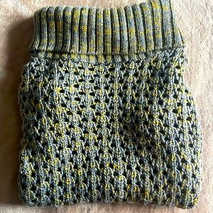 VINCE Green Turtleneck Sweater